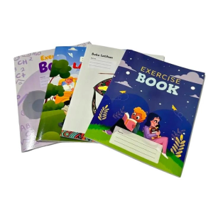 [10 Book] STANDAND Exercise Book (Single Line / 4 Cover Design given by RANDOM / 40 Sheets Per Book)