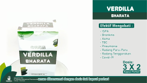 Verdilla Bharata - Obat Paru-Paru - Obat TBC Brokitis Batuk Berdarah Sesak Nafas Ampuh Original