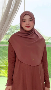 Albata Hijab - Frida Instan Seamless Fiber: Hijab Instan