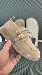 Sepatu Sneakers Slip On Tali Gesper Wanita Premium SSK 2439