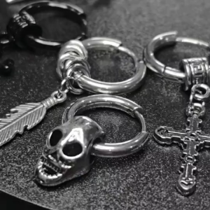 คำสั่งใหม่ ต่างหู ต่างหูห่วง ต่างหูผู้ชาย จิว รหัส (Y) จำนวน 1 ข้าง