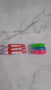MR Faber Castell Roll Correction Tape Pen Tip Ex Faber Castell Kertas Roll Tipe X kertas Penghapus Pulpen Cair Penghapus Bolpoint Pen Remover Typex Tipex Type Ex - Warna Acak