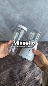 KLEVO MIXEELO Blender Jus Buah 450 ML Portable Mini Juicer Cup 10 Mata Pisau Stainless Steel Rechargeable