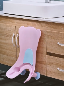 Ghế Ngồi Nằm Rửa Mông PM023 Dụng Cụ Hỗ Trợ Tắm Cho Bé Từ 0 Đến 12 Tháng Không Cần Bế Vác Chống Trơn Trượt