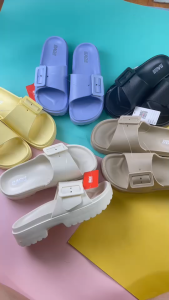 Baoji รองเท้าแตะแบบสวมผู้หญิง ส้นสูง 1.5 นิ้ว รุ่น BO037-137 (36-41)