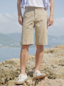 GIORDANO Nam Quần short 180°Cạp chun bên trong quần short mùa hè nhẹ cạp vừa thấp quần short đơn giản thời trang thường ngày 01104341