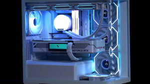 JONSBO D300 MicroATX White computer case เคสเปล่า