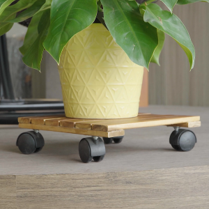 Đế lót chậu cây có bánh xe chịu lực tốt 80 kg - Made4Home