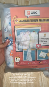 Jas Hujan Transparan Eva A071 Anak perempuan laki laki / Mantel Hujan Model Terusan cakep