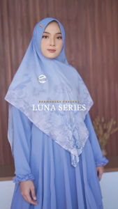 LUNA SERIES Gamis Set Khimar: Pilihan Elegan untuk Anda
