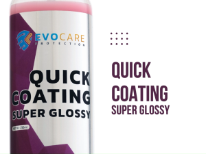 Quick Coating Super Glossy Pengkilap Body Motor Mobil Nano Coating Dengan Efek Daun Talas - Evocare Protection