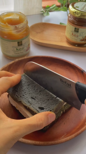 HSD/EXP: 5/2/2027 Hainanese - Mứt Kaya ca dé vị Caramel Singapore ăn kèm với bánh mì nướng làm bánh hũ 240g - Singapore Lah