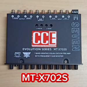 7บรรจุภัณฑ์ CCE ปรี7แบน วอลลูมคูเก้อฝู่เทียบกันฝู่ งานดี มือใช้ เสียงผ่านแน่นอน MT-X702S