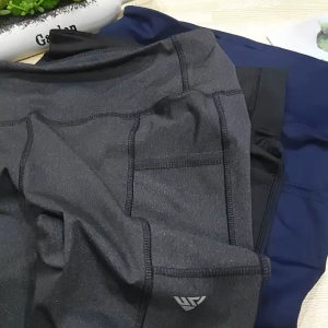 Quần Ngố Tập Gym Nữ - Quần Legging Lửng Có Túi Tiện Lợi _ Vải Thun Thấm Hút Mềm Mịn