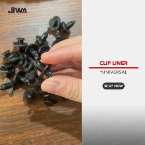 Jiwa Auto CLIP LINER (25pcs) Kancing Fender Bumper Klip Bemper Avanza Xenia Agya Ayla Terios Rush Universal