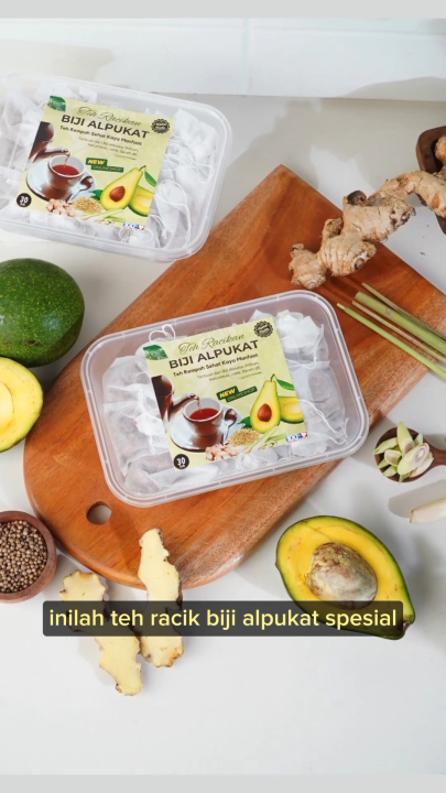 Teh Biji Alpukat / Teh Racikan Biji Alpukat / BELI 1 GRATIS 1