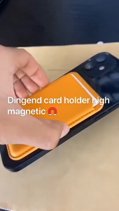 ELEVEN 2 Premium leather magnetic card holder case for iPhone 15 14 13 12 and 11 Pro Max.