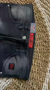 Celana Jeans Panjang Pria Sobek Melar Ripped Blackwash Slimfit Streatch Style