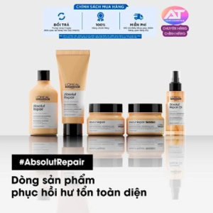 Dầu Xả Loreal Serie Expert Absolut Repair Gold phục hồi hư tổn toàn diện  200ml/750ml
