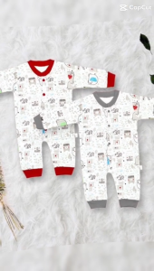 Jumpsuit Panjang Buka Kaki Baby Leon: Pilihan Terbaik untuk Baju Tidur Bayi