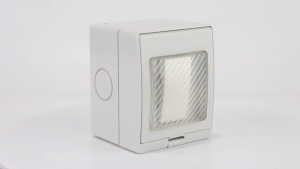 Outdoor Electrical Push Button Door Bell Waterproof Switch Box Home Wall Mount Doorbell Weatherproof Outside