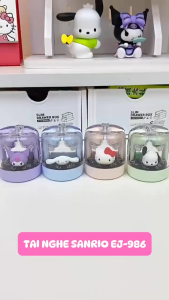 Tai Nghe Bluetooth 5.3 Sanrio EJ-986 Chất Lượng Cao Hình Kuromi Hello Kitty Pochacco Siêu Dễ Thương (JA Shop)