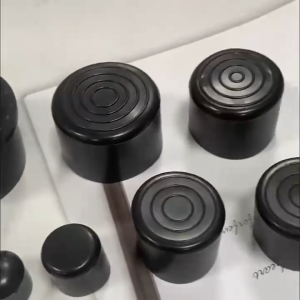 【 ( Price 1pcs )】Rubber Footing Round Tube Tubular Rubber Footing Funitures Rubber Footing(For Stainless Tube Not For G.I Pipe)