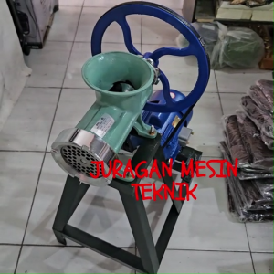Mesin Giling Daging Kacang Cabe No 32 Penggerak Dinamo Listrik