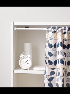 Punch-free Adjustable Telescopic Rod Shower Curtain Rod Clothes Rod Shower Rod Curtain Rod