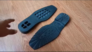 Outsole Sepatu Boot Safety Jenggel Alas Bawah Sole Potong Sepatu Karet Mentah Rubber Leopard