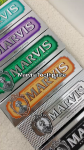 Marvis toothpastes luxury Italy set whitening mint beauty 75ml/85ml