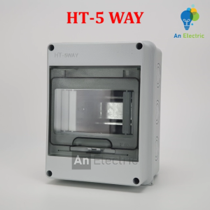 Tủ điện HT-5 WAY (5 đường) chống nước chống bụi – Tủ điện lắp nổi Vỏ tủ điện Tủ điện nhựa (ETEK)