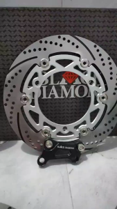 Piringan Cakram BlackDiamond Floating Aerox 155 & NMax 260mm