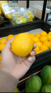 Promo Lemon California Fresh 1 Kg / 1000 gram Isi 9-15 | Cocok Untuk Infused Water