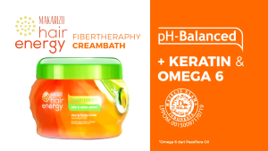 Makarizo Hair Energy Fibertherapy Hair & Scalp Creambath 500gr Aloe & Melon Kiwi Royal Jelly Gingseng Olive