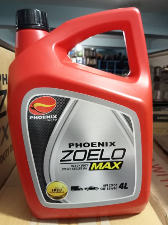 Phoenix zoelo max heavy duty diesel engine oil api cd sf sae 15w40