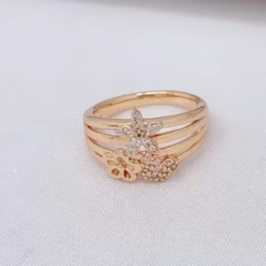 Cincin Wanita Aksesoris Fashion Awet Tahan Lama Anti Karat Cocok Untuk Harian G9-7E