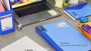 Bantex BICOLOUR Display Book Folio 40 Pocket 3185: Aksesori Kantor dan Sekolah