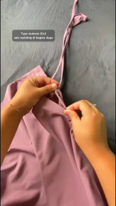 NAMISA Mukena Traveling Simple Mini Pouch Untuk Bepergian Tas Lato2