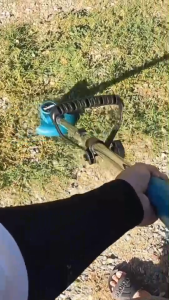 เครื่องตัดหญ้าไร้สาย Makita รุ่น 229v พร้อมแบต น้ำหนักเบา ยืดได้ด้าม 123เซนต์ ใช้งานง่าย เหมาะกับทุกบ้าน ใส่ล้อได้ด้วย