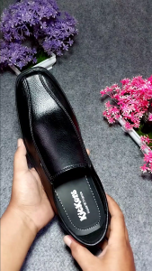 Sepatu Pria Pantofel Casual Formal Termurah Sepatu Kerja Cowok Kantoran Pantofel Hitam Kondangan