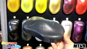 MT49 GREY II  Supreme Metallic Colour for Car Motor Aikka Aerosol Spray Botol 2K Paint Cat Bancuh Kereta CW DIY 车漆