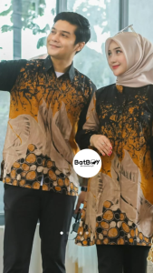Batu Series Tunik Kemeja Pakaian Batik Couple Seragam Modern Atasan Baju Kerja Kantor Wanita