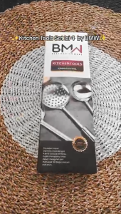 Spatula Set 4in1 Stainless Steel - Kitchen Ware isi 4 pcs BMW