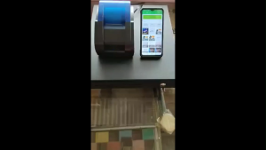 Bluetooth Printer Portable Thermal Printer Mini Waybill Printer With BT & USB Interface