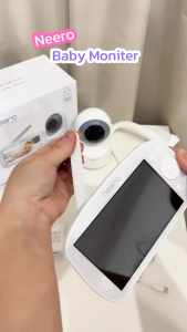 Neero Baby monitor เบบี้มอนิเตอร์สำหรับดูลูกน้อย ปลอดภัยจาก Hacker คมชัด รับส่งสัญญานแบบ 2 Way