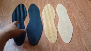 Alas Bawah Karet Sepatu Running Lari Outsole Sol Potong Pengganti Sepatu Running Sneakers Jogging Rubber Hitam Pentil