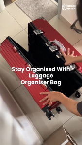 Hitchie 7in1 Travel Luggage Organiser Toiletries Organizer Bag Packing Save Space Storage Bags Pouch Big Clothes Beg 收纳袋