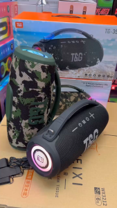 ลำโพงบลูทูธ รุ่น TG-395 รองรับAUX USB TF ปรับ/ปิดไฟได้ มีที่หิ้วพกพาได้ แถมสายสะพายและสายAUX สินค้าพร้อมส่ง ส่งจากกทม