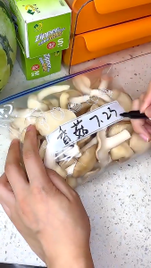 Plastik Kulkas Ziplock Double Seal Penyimpan Makanan Sayuran Reusable / Kantong Plastik Kulkas Double Seal Ziplock Reusable Fresh MLH K06